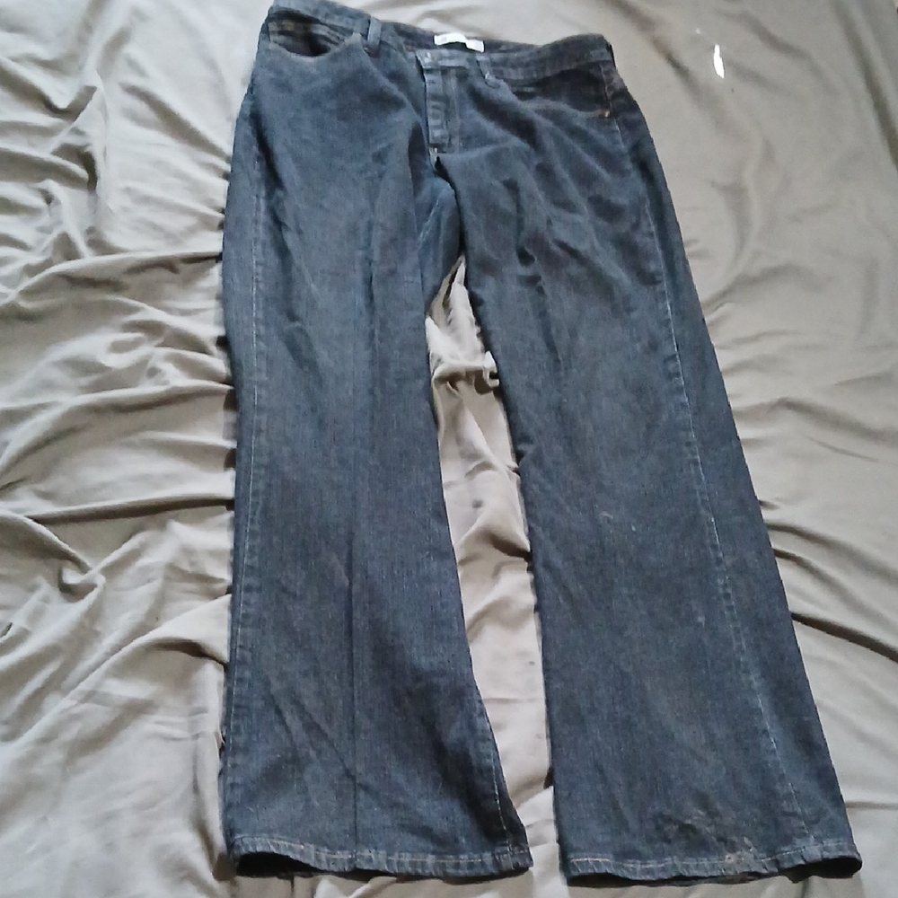 Lee, Slender‎ Secret,low WaistDark Blue Denim Jeans. Sz.12petite